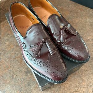 Allen Edmonds Manchester Burgundy Shoes Men’s Size 10 B